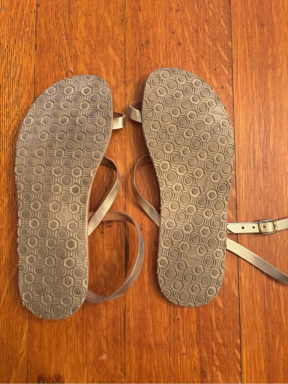 Gold Barefoot Sandals Size 42 - Grecian Sandals Etsy